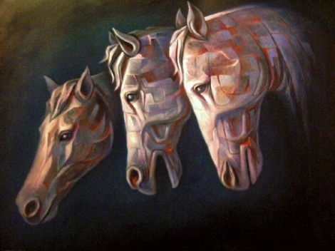 4 Tres caballos